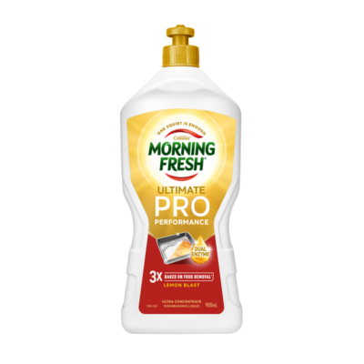Morning-Fresh-Ultimate-Pro-Performance-Dishwashing-Liquid-Lemon-Burst-900ml-Front